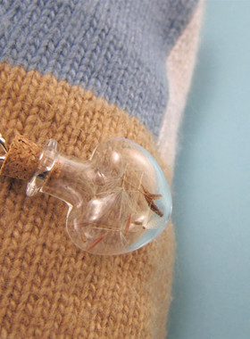 迷你小瓶子扩香挂件吊坠项链