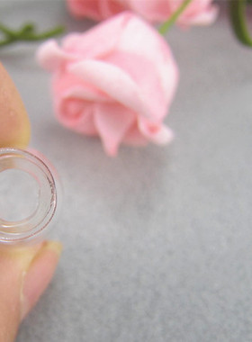 迷你透明胎毛小瓶子扩香精油项链