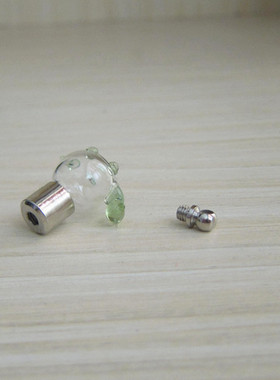 透明小瓶子百搭项坠毛衣链