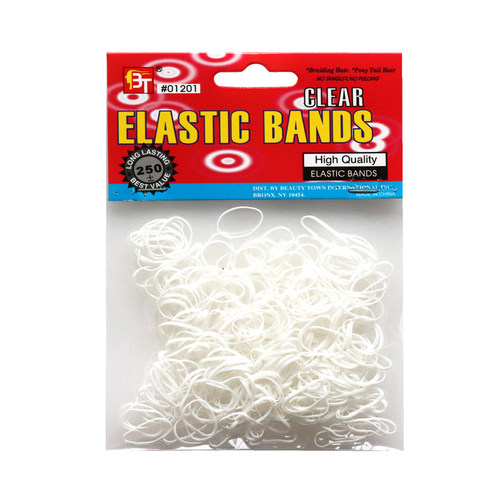彩色儿童皮筋荧光弹力橡皮筋发圈发饰Elastic Bands头发发绳 - 图2