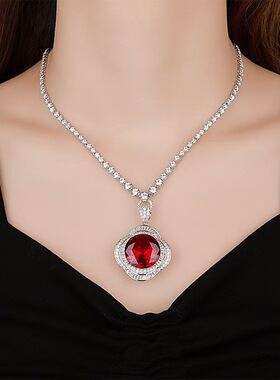 镀金银色满钻气泡泡链多用链百搭项链锁骨链翡翠彩宝搭配晚宴豪华