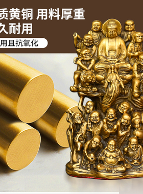 铜十八罗汉摆件降龙伏虎罗汉佛堂