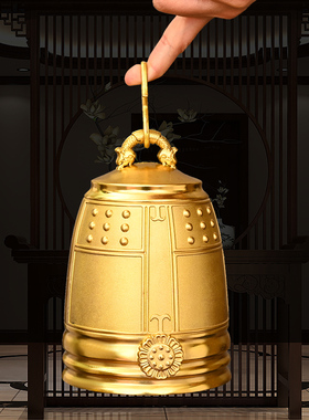 铜钟挂件大号铜铃铛中式装饰品
