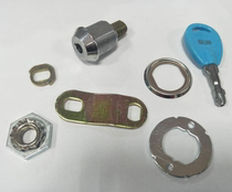 kk188 lock core key set of Kekai special rocking machine Mouse machine gun machine Marbles Door Lock Accessories