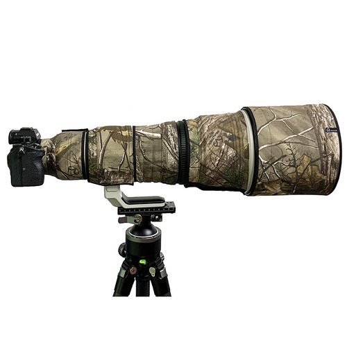 适用 Sony索尼 FE600mmF4 GM镜头炮衣防水雨披保护套迷彩防磕贴纸 - 图3