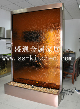 大摆件客厅背景墙金盛通玻璃欧式