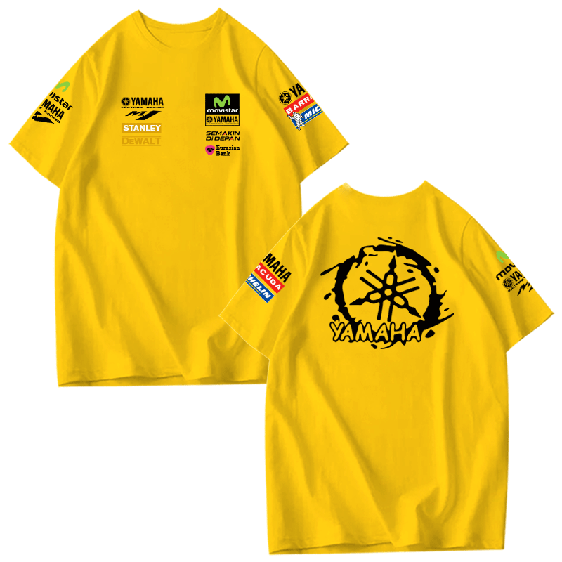 可定制雅马哈motogp厂队骑行t恤衫 韩督T恤