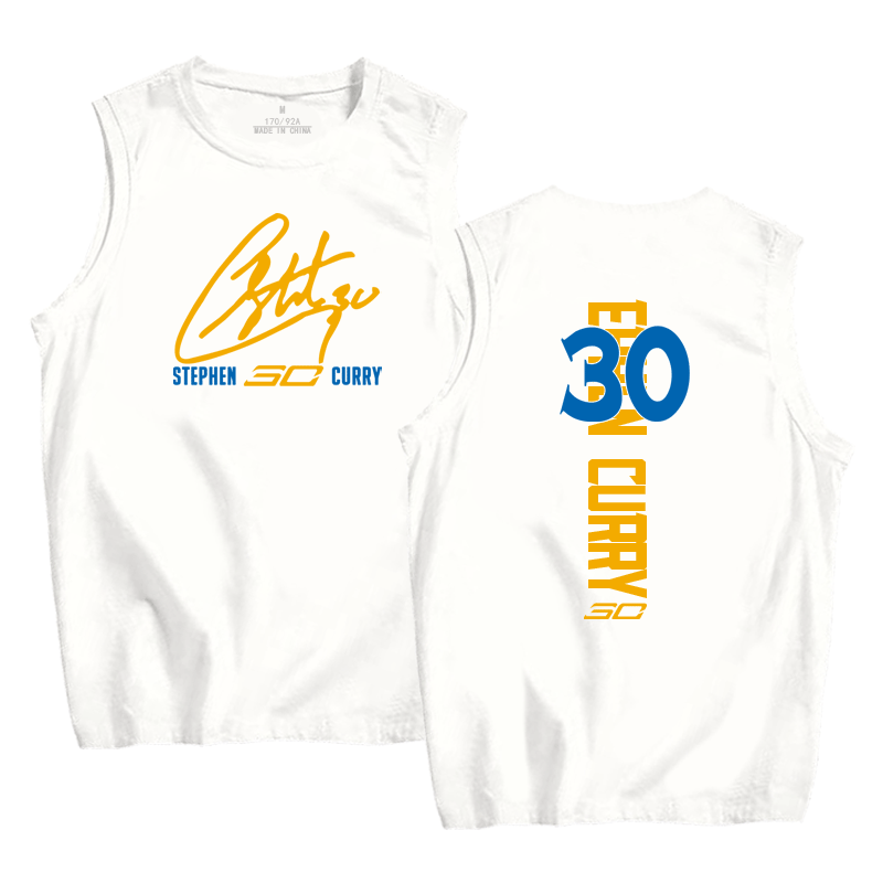 库里勇士队30号篮球运动衣服t恤衫 韩督T恤