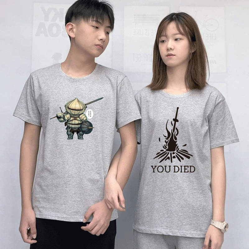 多款黑暗之魂黑魂3太阳动漫t恤衫 韩督T恤