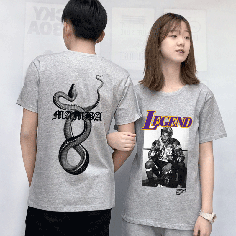 夏季致敬科比短袖男legendary tee 韩督T恤