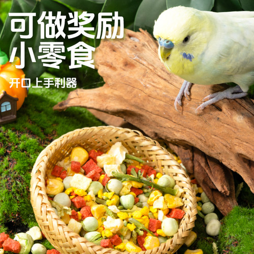 宠尚天鹦鹉零食水果蔬菜冻干训练奖励玄凤牡丹虎皮专用鸟食粮食 - 图3