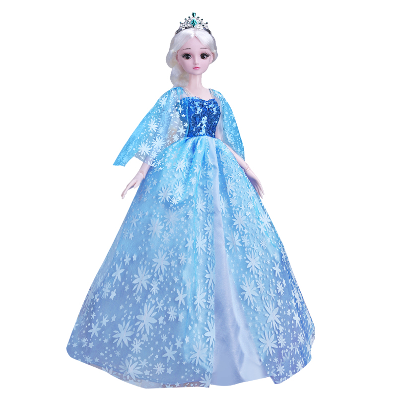 60厘米洋娃娃换装套装珍藏款仿真玩偶公主超大号公主儿童女孩玩具 - 图3