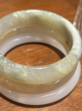 51-60圈口手镯 岫玉 阿富汗玉 山水水墨画 草花 罗甸米达等