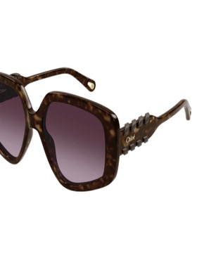 蔻依Chloe太阳眼镜新款太眼镜女款墨镜时尚大框架防紫外线CH0210S