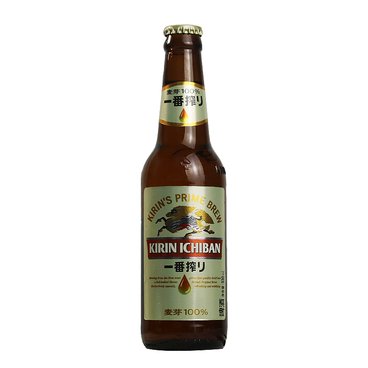 6瓶装国产KIRIN BEER麒麟啤酒 330ml*6小瓶麒麟一番榨啤酒 - 图3