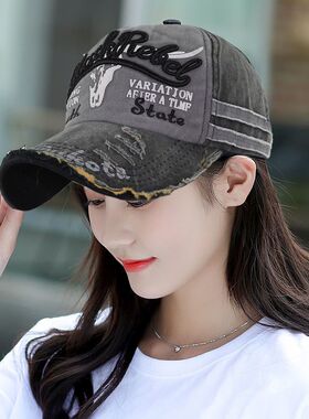 户外帽子女春秋季时尚百搭潮流棒球帽女士冬季防晒遮阳出游鸭舌帽