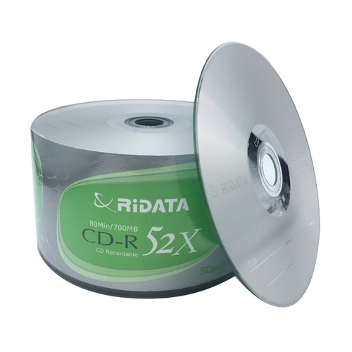 铼德可打印CD-R刻录光盘VCD 防水可打印光盘光碟亮面空白cd刻录盘 - 图2