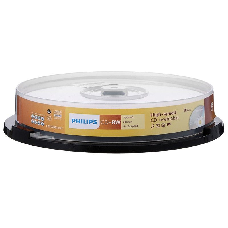 Repeatable and rewritable CD Philips Music CD