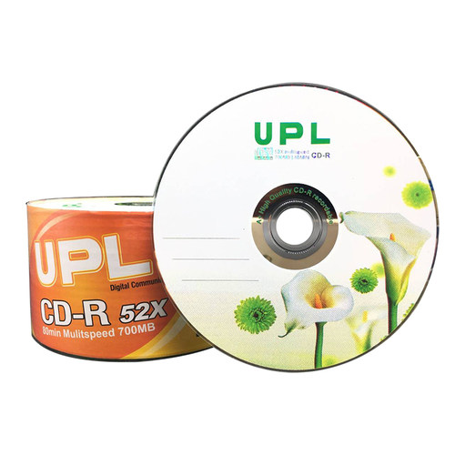 香蕉啄木鸟UPL玫瑰CD空白刻录光盘 CD音乐盘 数据CD刻录光盘 包邮 - 图0