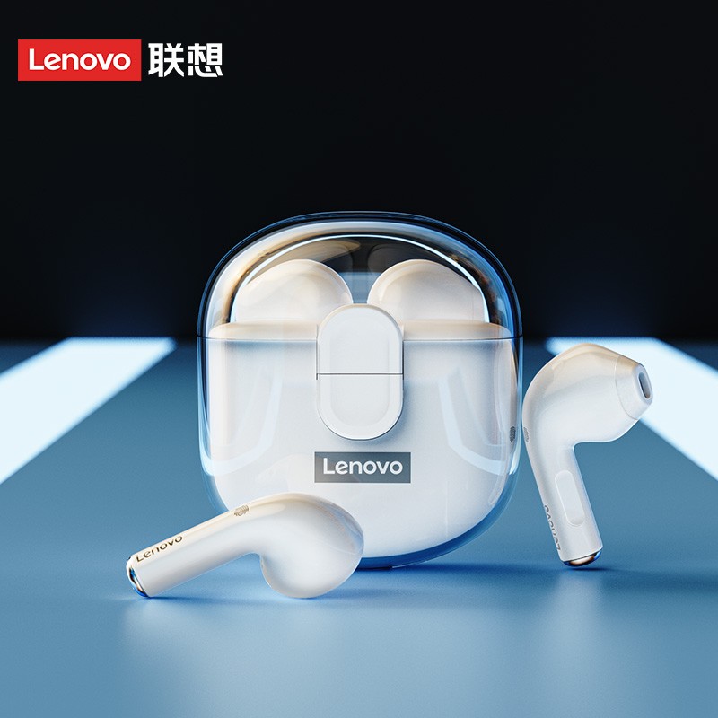 Lenovo/联想LP12真无线高端蓝牙耳机半入耳式运动男女高颜值音乐 - 图1