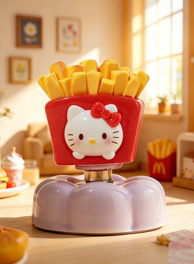 Jingdezhen Ceramic Rotating KT Cat Desk Gift