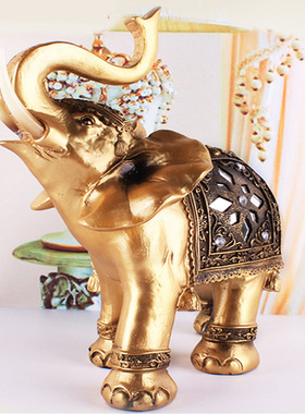 Hot Selling Creative Resin Elephant Ornament, Home Decor