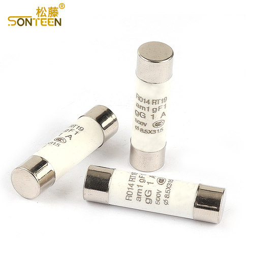 R014熔断器8.5X31.5熔芯RT19 RT14陶瓷保险丝管1A2A3A4A5A16A20A - 图3