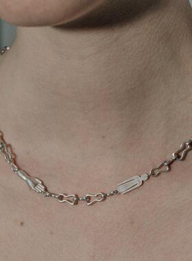 SALE E PEPE胡椒盐 纯银友谊项链