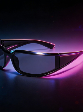 未来感防风骑行太阳镜男女帅气防强光马拉松跑步眼镜徒步登山墨镜