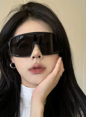 超大框电动车透明防风眼镜户外骑手骑行太阳镜男女挡虫防晒墨镜潮