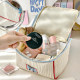 Cute house makeup bag large capacity women portable travel