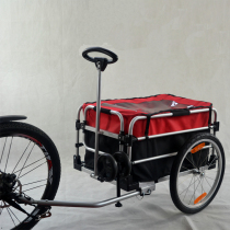 Bike Trailer Pull Groceries Luggage Van Bikes Rear Trailer Camper Trailer Travel Tractor-trailer Travel Tug