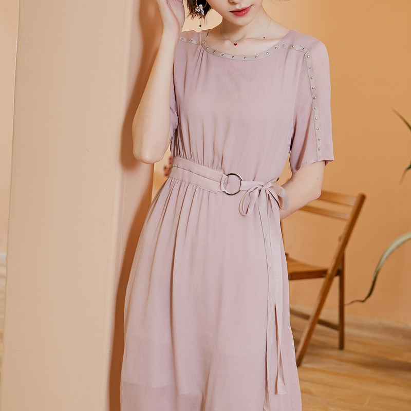 名人瑞裳2019新款夏甜美气质连衣裙 名人瑞裳连衣裙