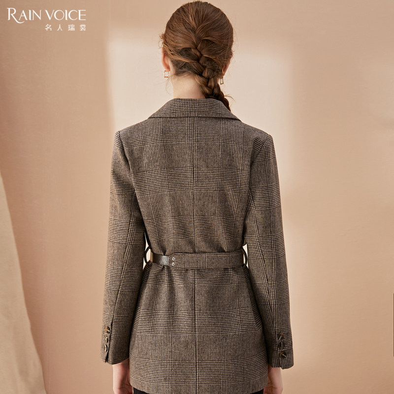  名人瑞裳毛呢外套