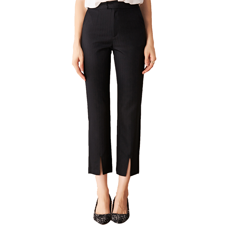 名人瑞裳女2020新款秋装简约休闲裤 名人瑞裳休闲裤