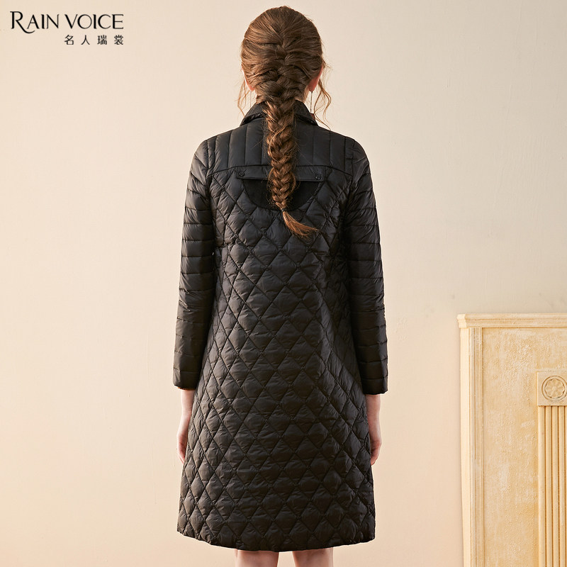 名人瑞裳2019冬季新款轻薄白鸭绒 名人瑞裳羽绒服