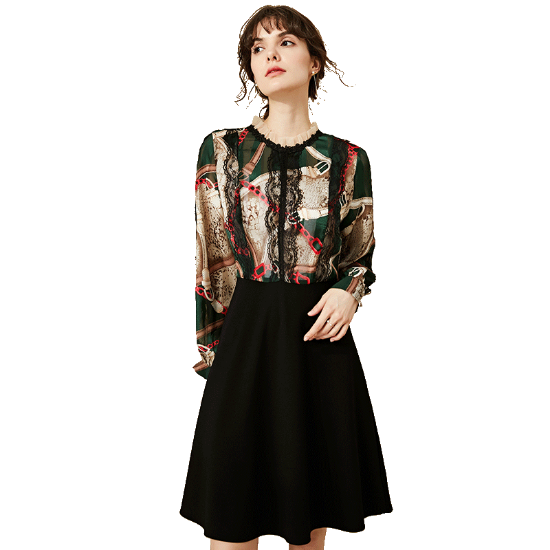  名人瑞裳连衣裙