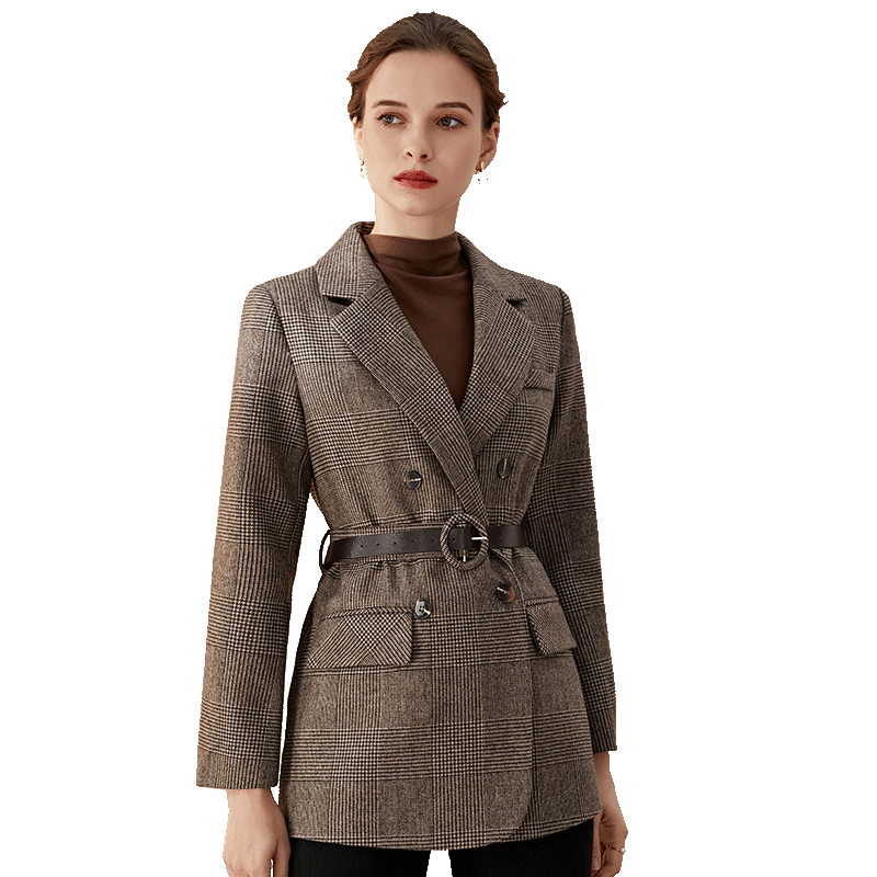  名人瑞裳毛呢外套