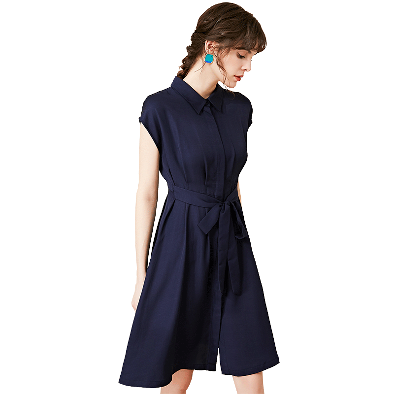 名人瑞裳女夏2020新款知性ol连衣裙 名人瑞裳连衣裙