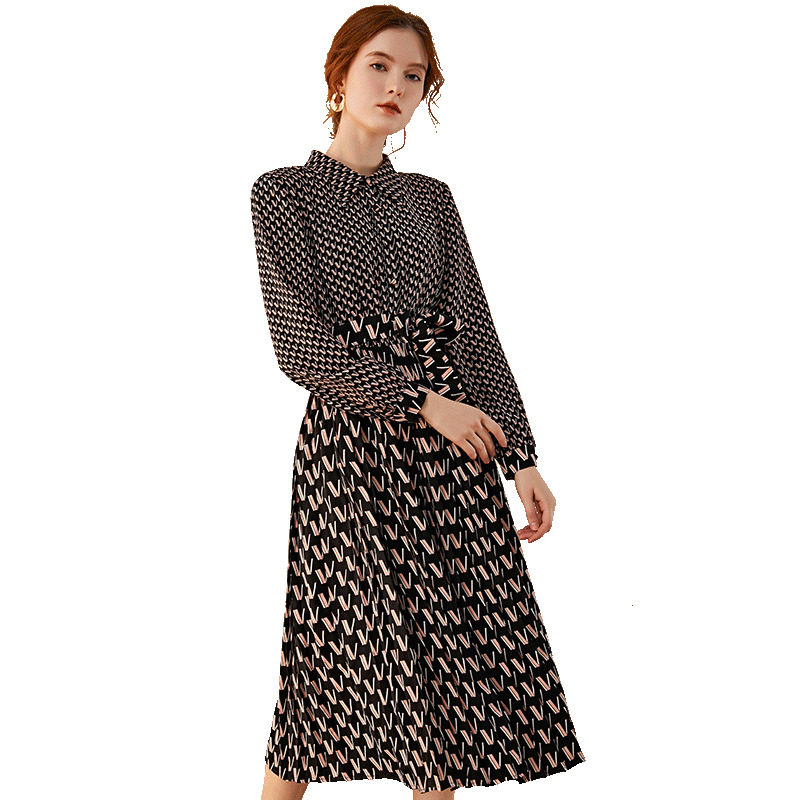 名人瑞裳2020年流行女装春装长裙 名人瑞裳连衣裙