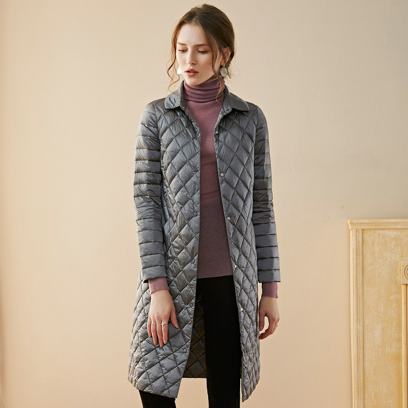 名人瑞裳2019冬季新款轻薄白鸭绒 名人瑞裳羽绒服