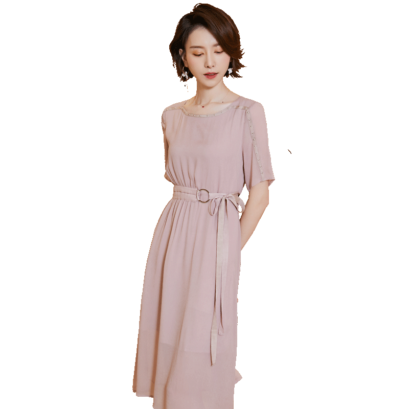 名人瑞裳2019新款夏甜美气质连衣裙 名人瑞裳连衣裙