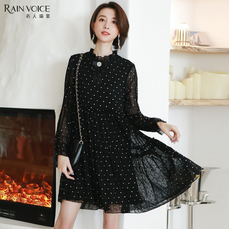 名人瑞裳2019新款很仙的法国小众 名人瑞裳连衣裙