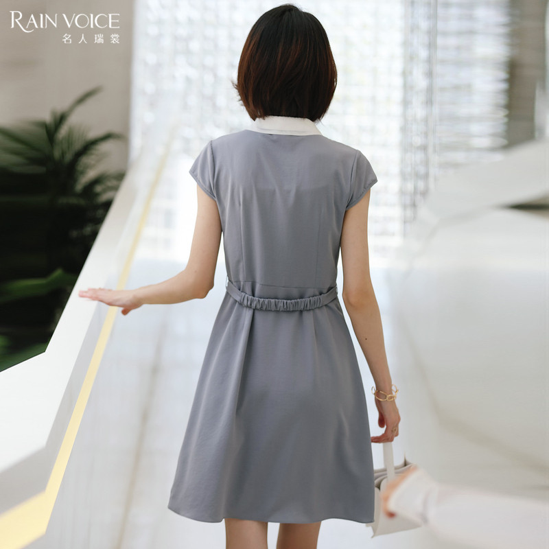 名人瑞裳女夏2018新款气质连衣裙 名人瑞裳连衣裙