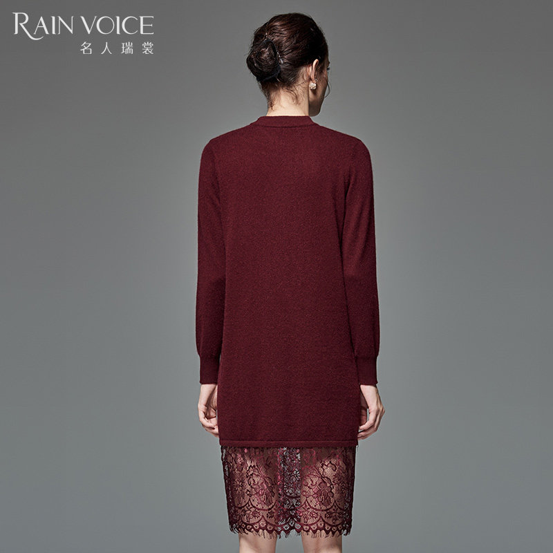 名人瑞裳2016冬装新款个性连衣裙 名人瑞裳连衣裙