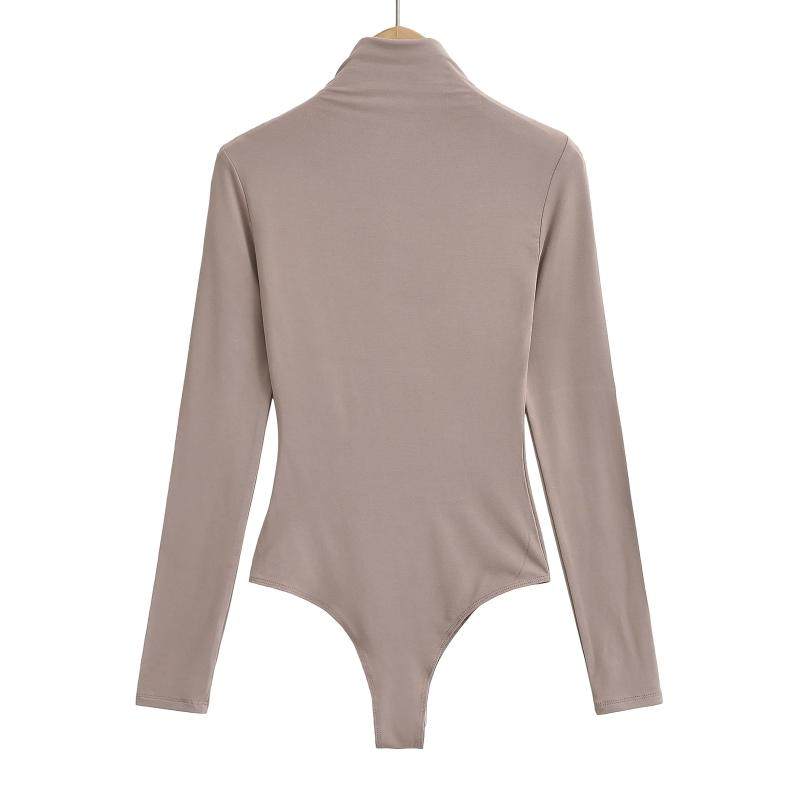 秋冬季高领连体打底衫女套头紧身显瘦莫代尔上衣连裤一体长袖T恤,淘宝优惠券,粉丝福利购,淘宝优惠卷