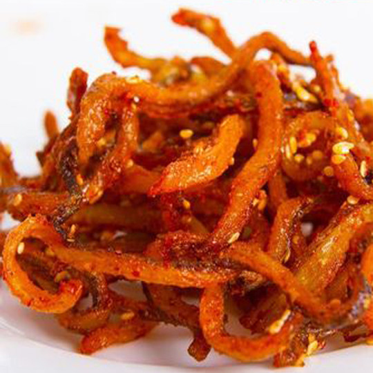 香辣鳗鱼丝仔北戴河特产鳗鱼丝蜜汁秦皇岛特产鱼丝零食鱼干丝包邮