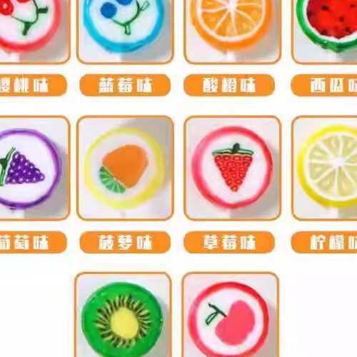 韩式大包5斤装手工千纸鹤糖果七彩虹糖果创意水果六一圣诞节包邮 - 图3