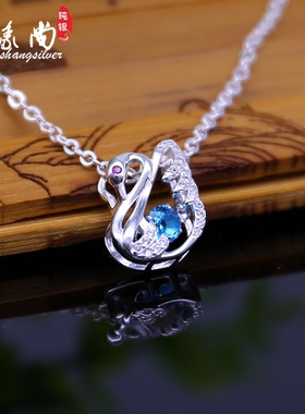 灵动风小天鹅百搭饰品送女友吊坠