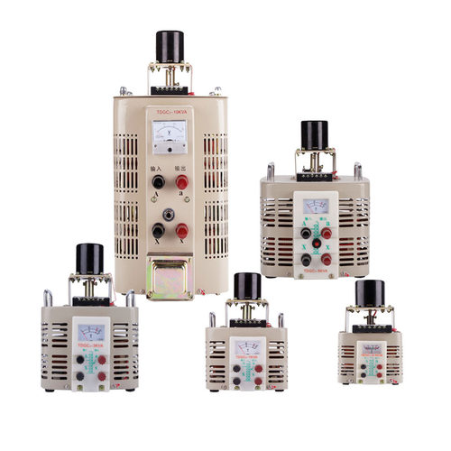 电动交流调压器220V单相自耦TEDGC2-2KW接触式可调压变压器2000W - 图2